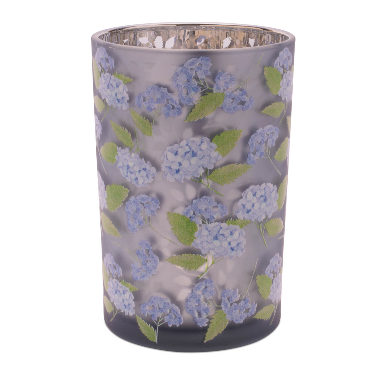 Candle Holder (Set of 2) 4"D x 5"H, 4.5"D x 7"H Glass -Ship Only