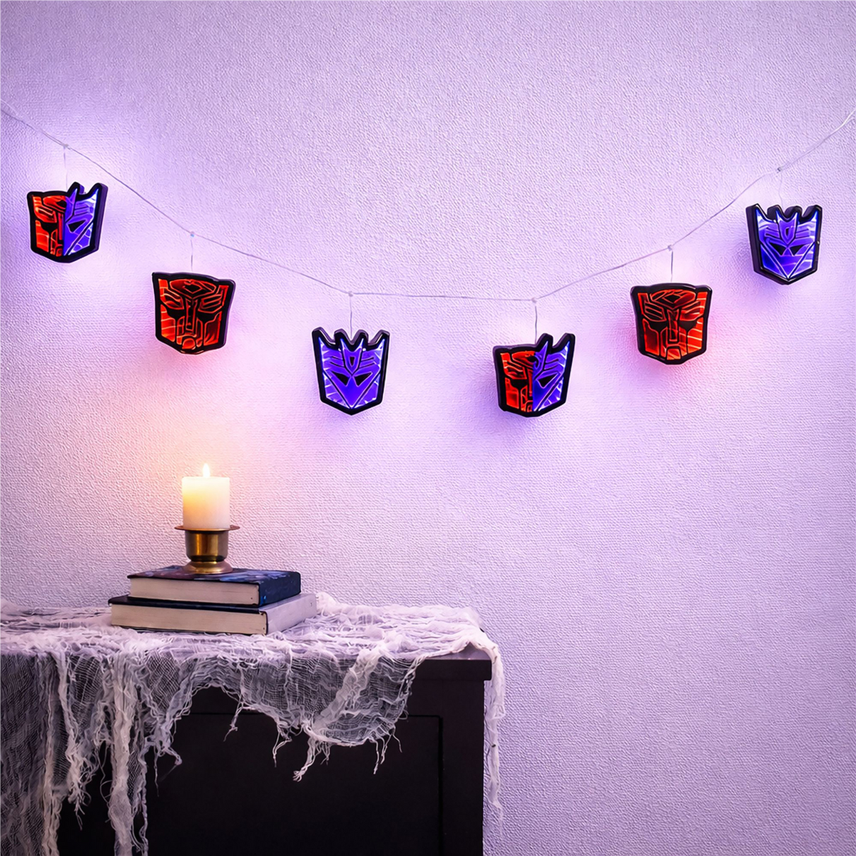 Transformers Garland Ekkolight 5.5'L