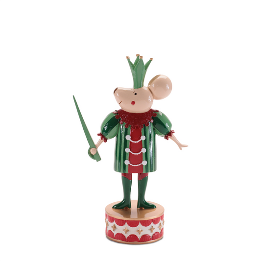 Soldier, Mouse, Ballerina (Set of 3) 11"H, 11.5"H, 12"H Resin -Ship Only