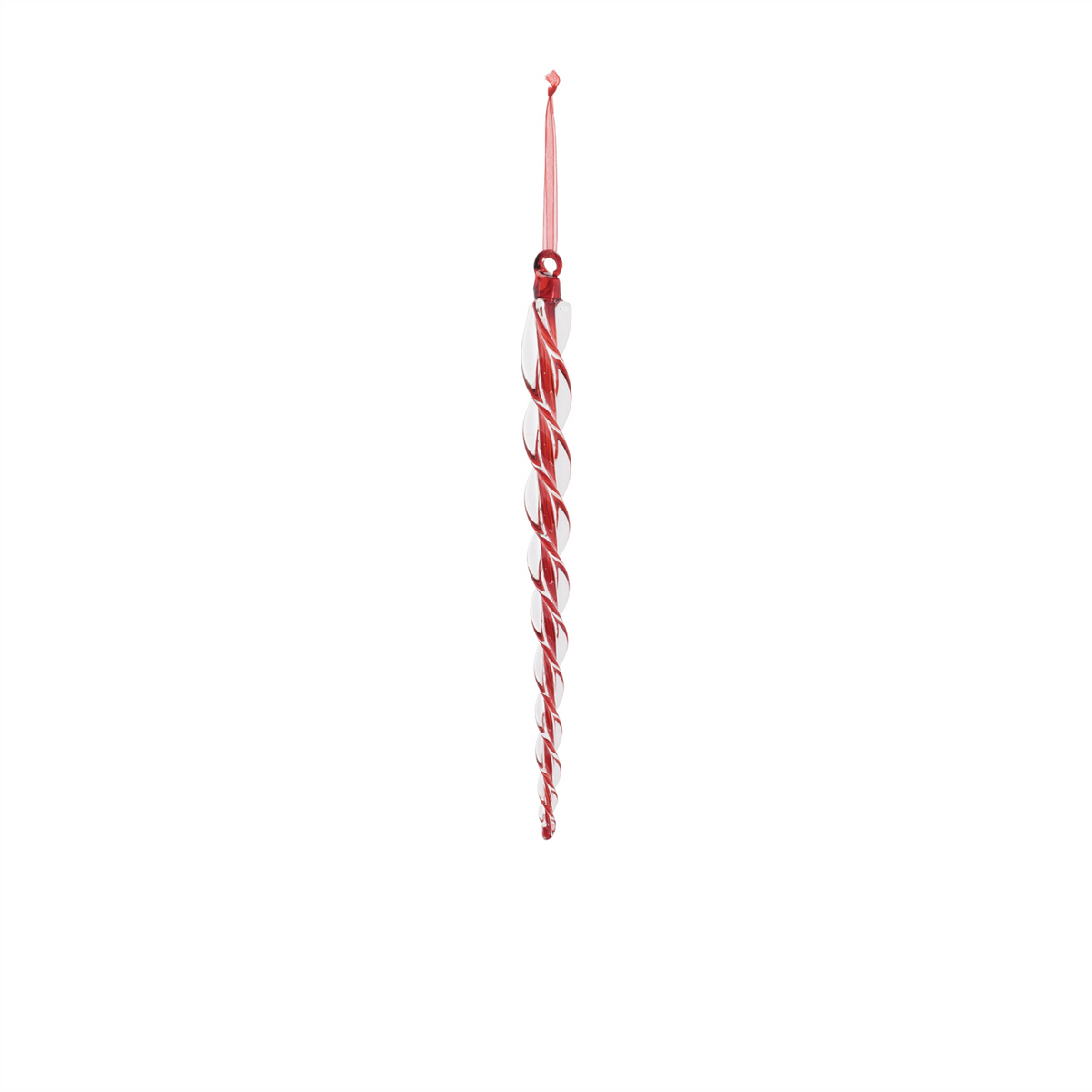 Icicle Ornament (Set of 6) 12.5"H, 16.5"H Glass