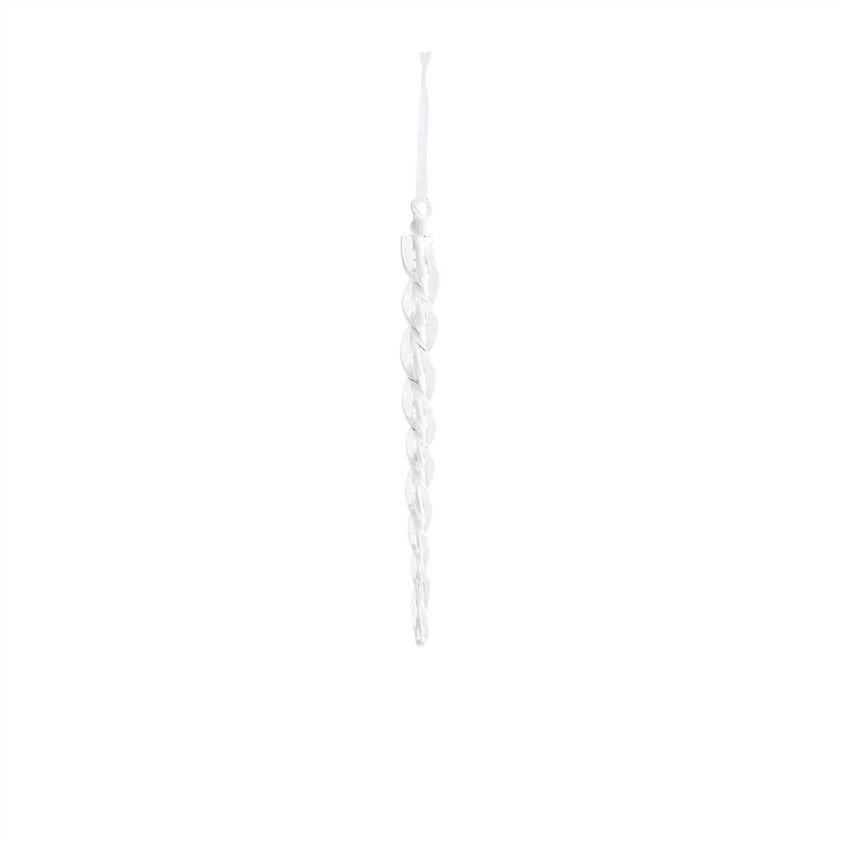 Icicle Ornament (Set of 6) 12.5"H, 16.5"H Glass -Ship Only