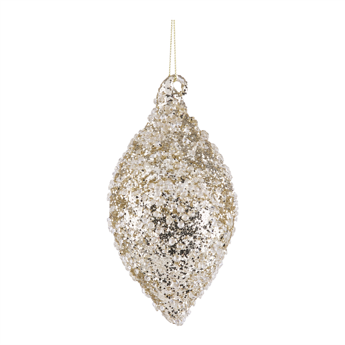 Ornament (Set of 6) 4"D, 5.5"H Glass