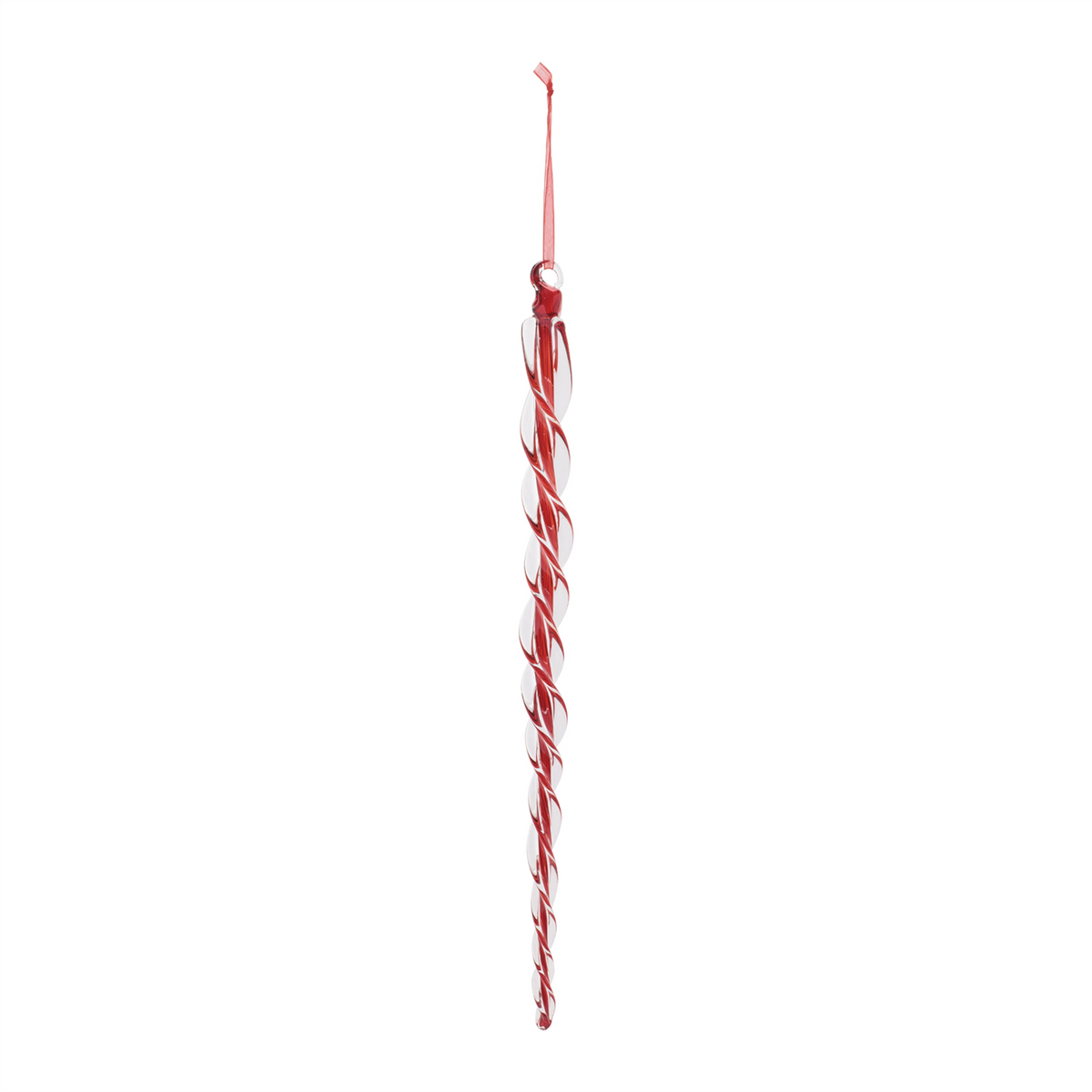 Icicle Ornament (Set of 6) 12.5"H, 16.5"H Glass