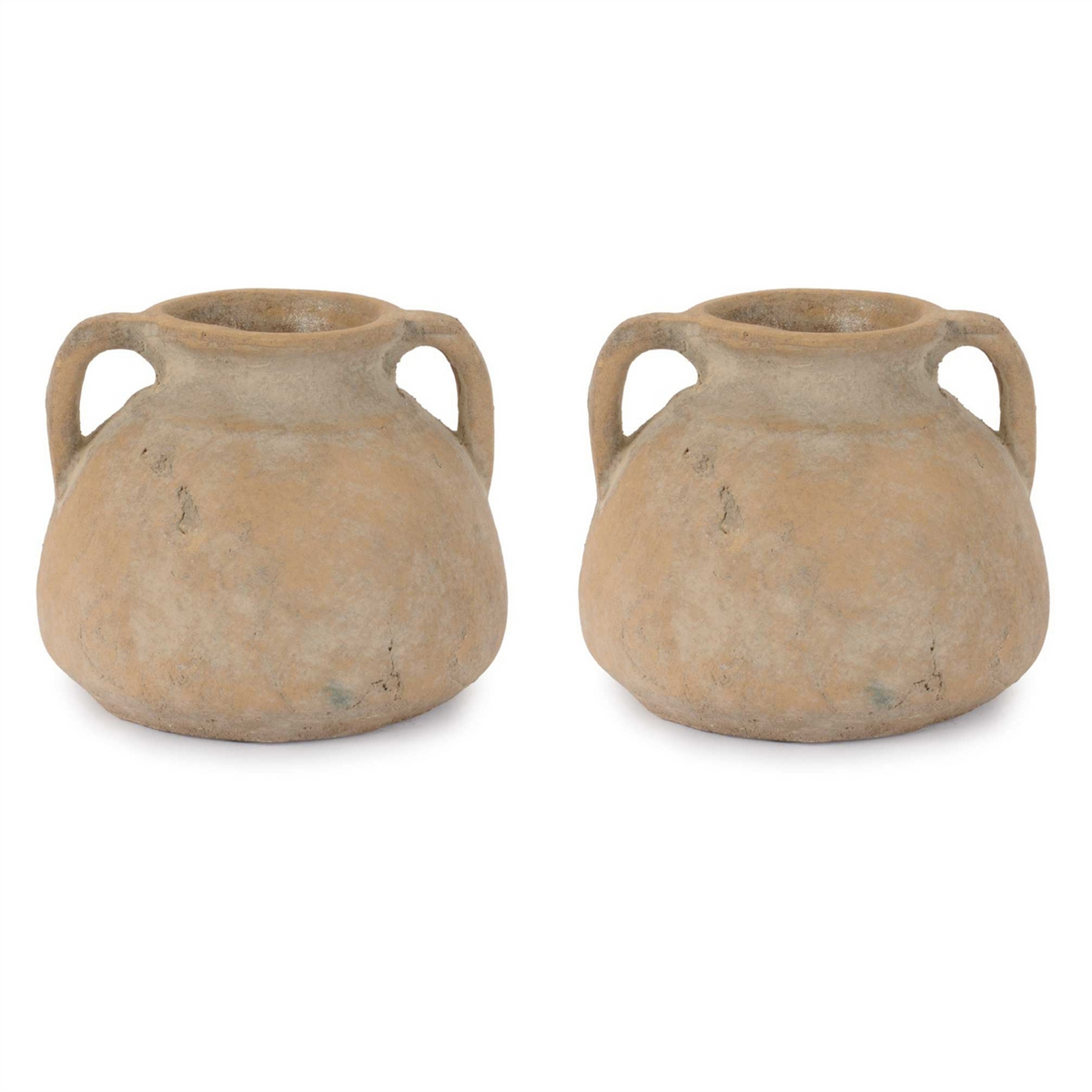 Container (Set of 2) 4.5”H Terra Cotta -Ship Only