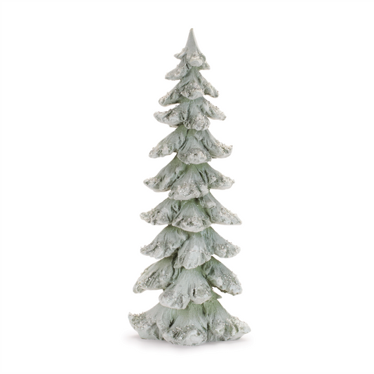 Tree (Set of 2) 13.25"H, 18"H Resin -Ship Only