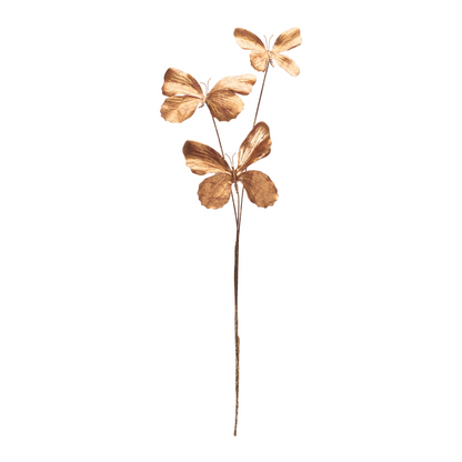 Butterfly Spray (Set of 6) 27”H Polyester -Ship Only
