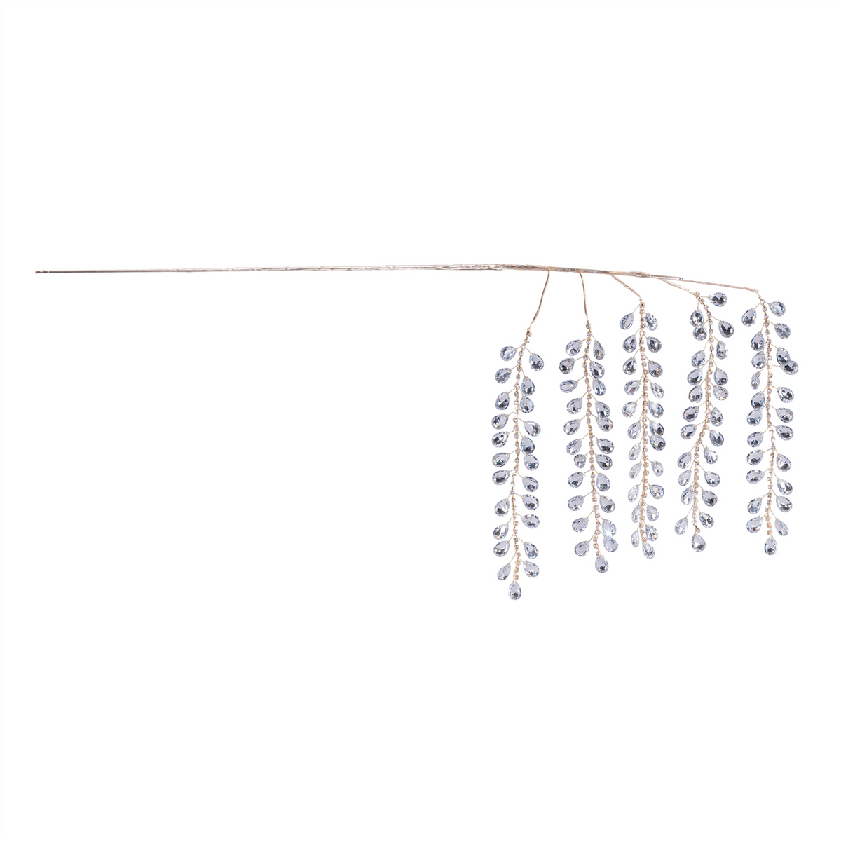 Jewel Drop Spray (Set of 2) 31”H Acrylic -Ship Only