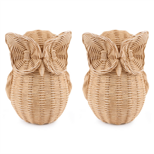 Owl (Set of 2) 6”H Resin -Ship Only