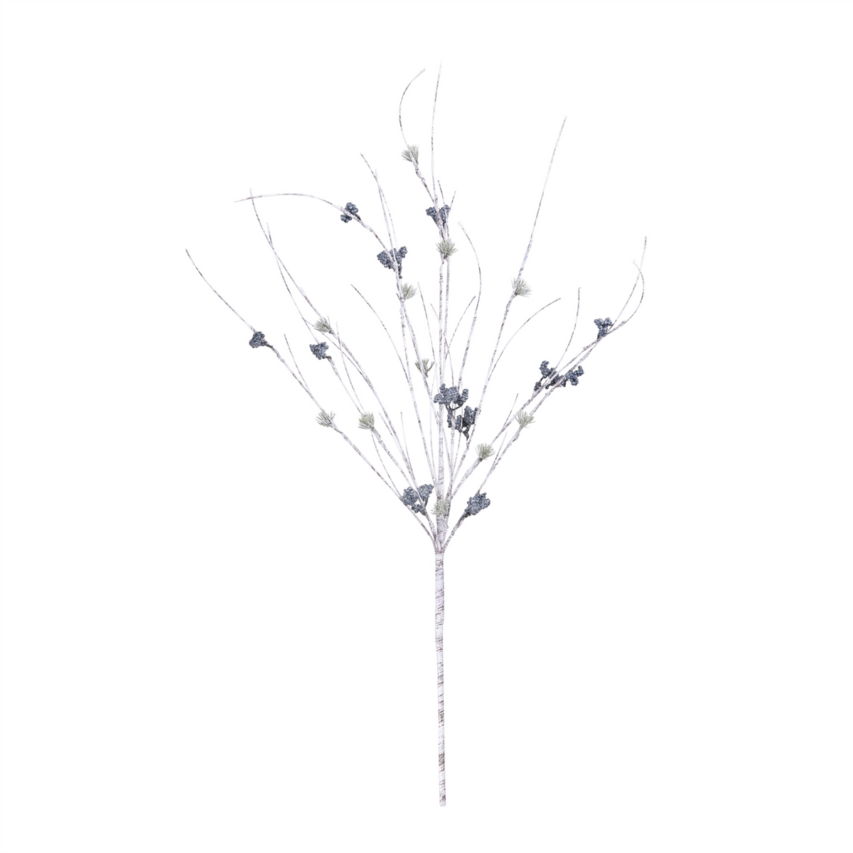 Birch and Pine Spray (Set of 2) 35”H Plastic -Ship Only
