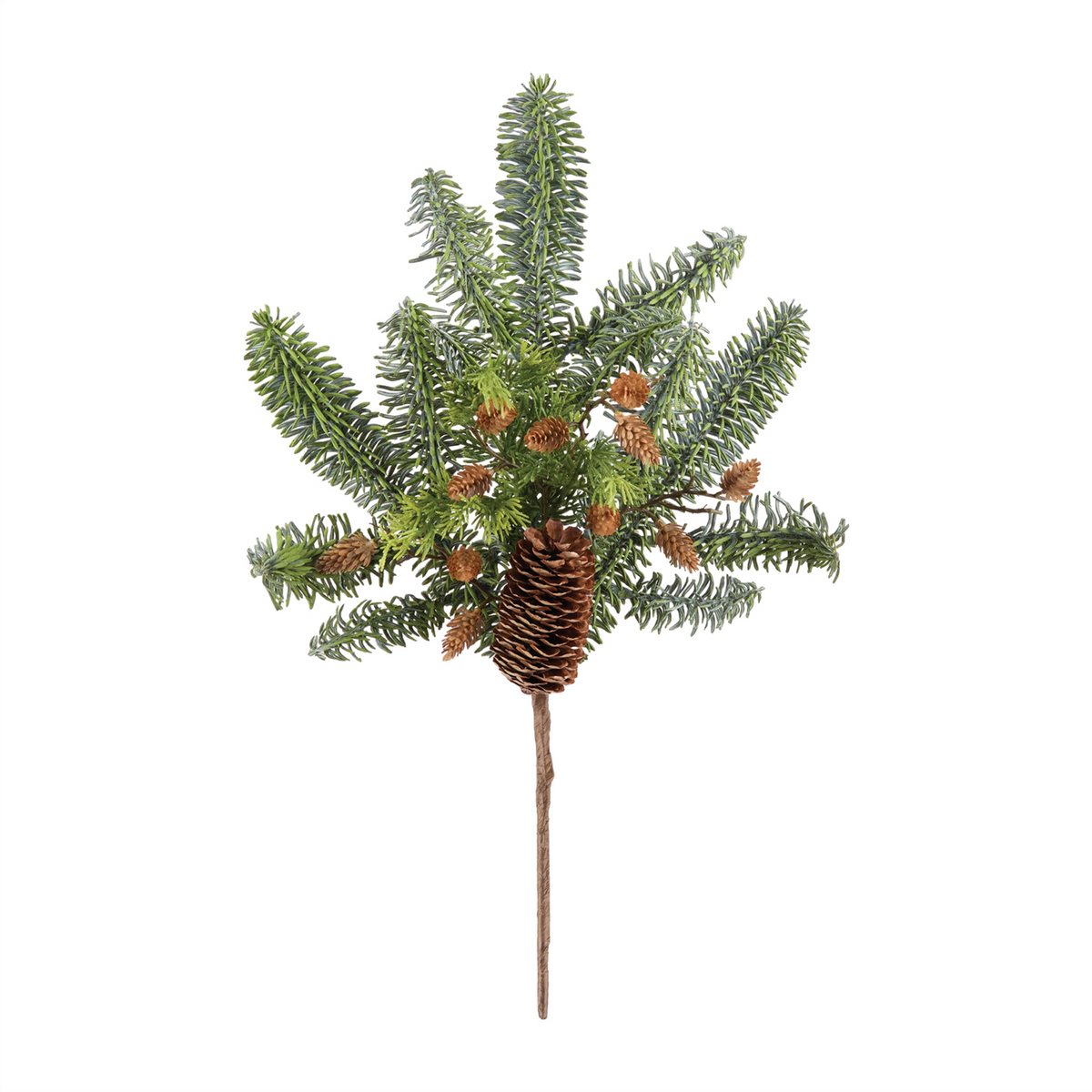 Pine Spray (Set of 4) 18”H Plastic -Ship Only