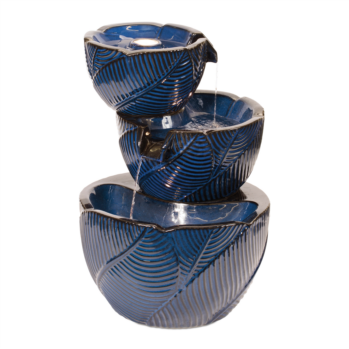 Fountain (Pump MZ20450AB) 22”H Ceramic UL Plug -Ship Only