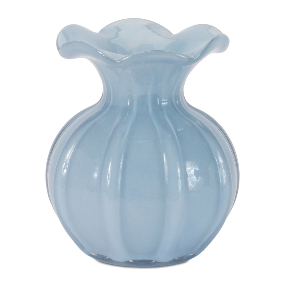 Vase (Set of 2) 5.5”H Glass -Ship Only