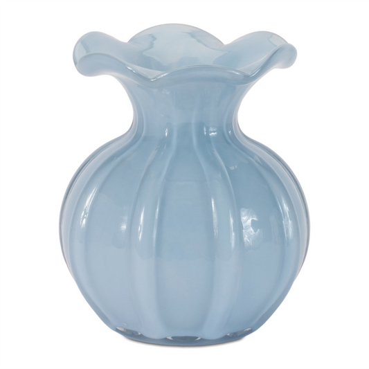 Vase (Set of 2) 5.5”H Glass -Ship Only