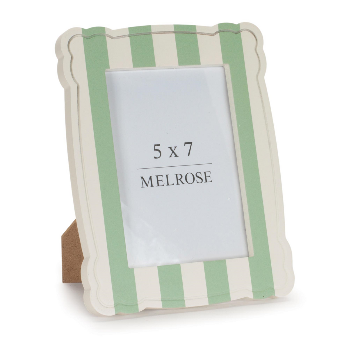 Frame (Holds a 5 x 7" Photo) (Set of 2) 7.25"L x 9"H MDF/Glass -Ship Only