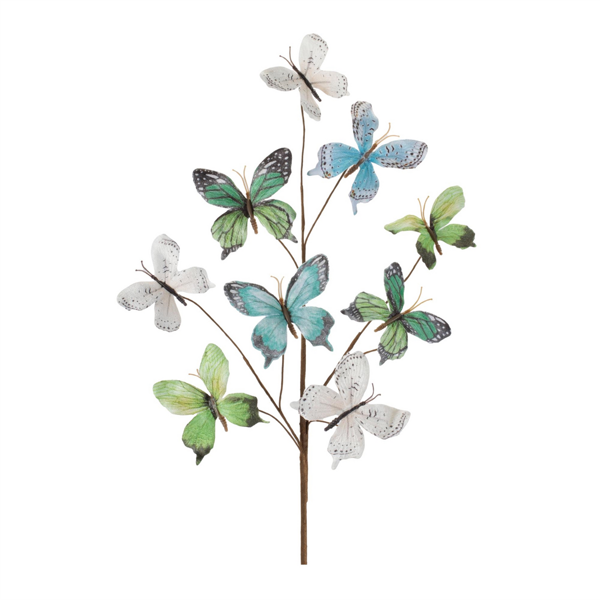 Butterfly Spray (Set of 6) 32”H Polyester -Ship Only