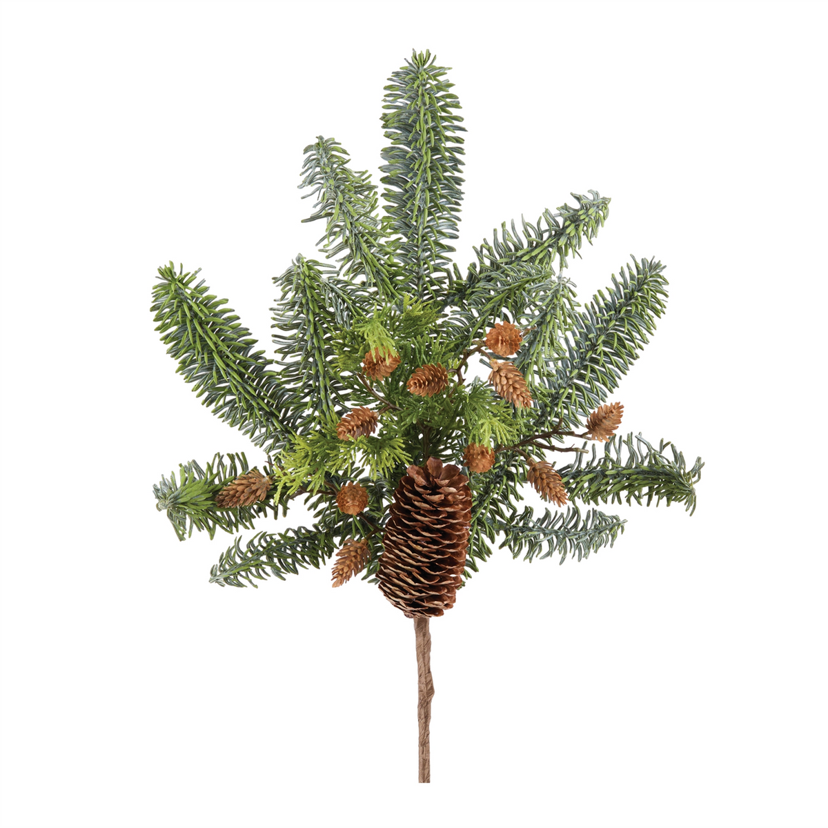 Pine Spray (Set of 4) 18”H Plastic -Ship Only