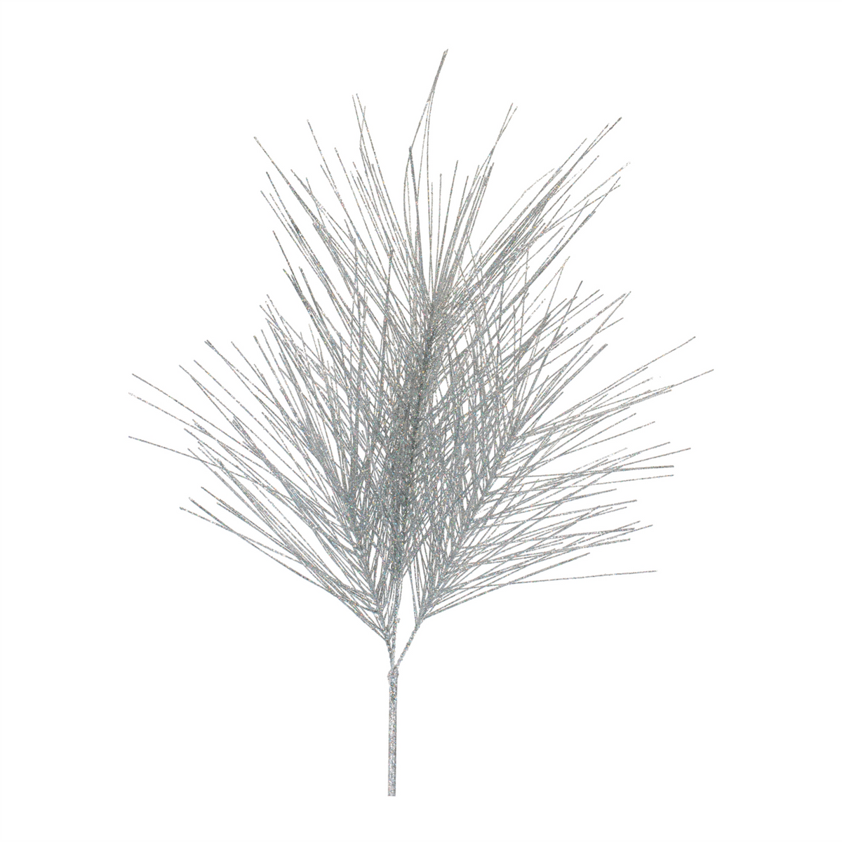 Glitter Pine Spray (Set of 4) 28.25”H Plastic