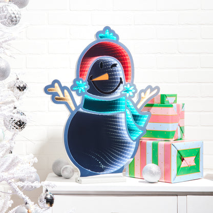 SmileyWorld(R) Holiday Snowman Ekkolight 24"H