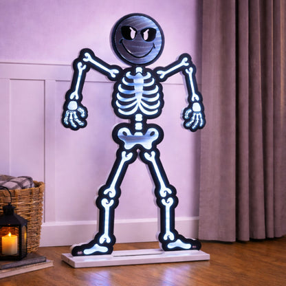 SmileyWorld®  Halloween Skeleton Ekkolight 36"H