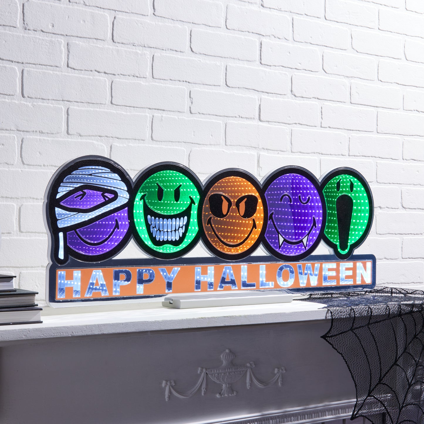 SmileyWorld(R) Happy Halloween Ekkolight 35"L