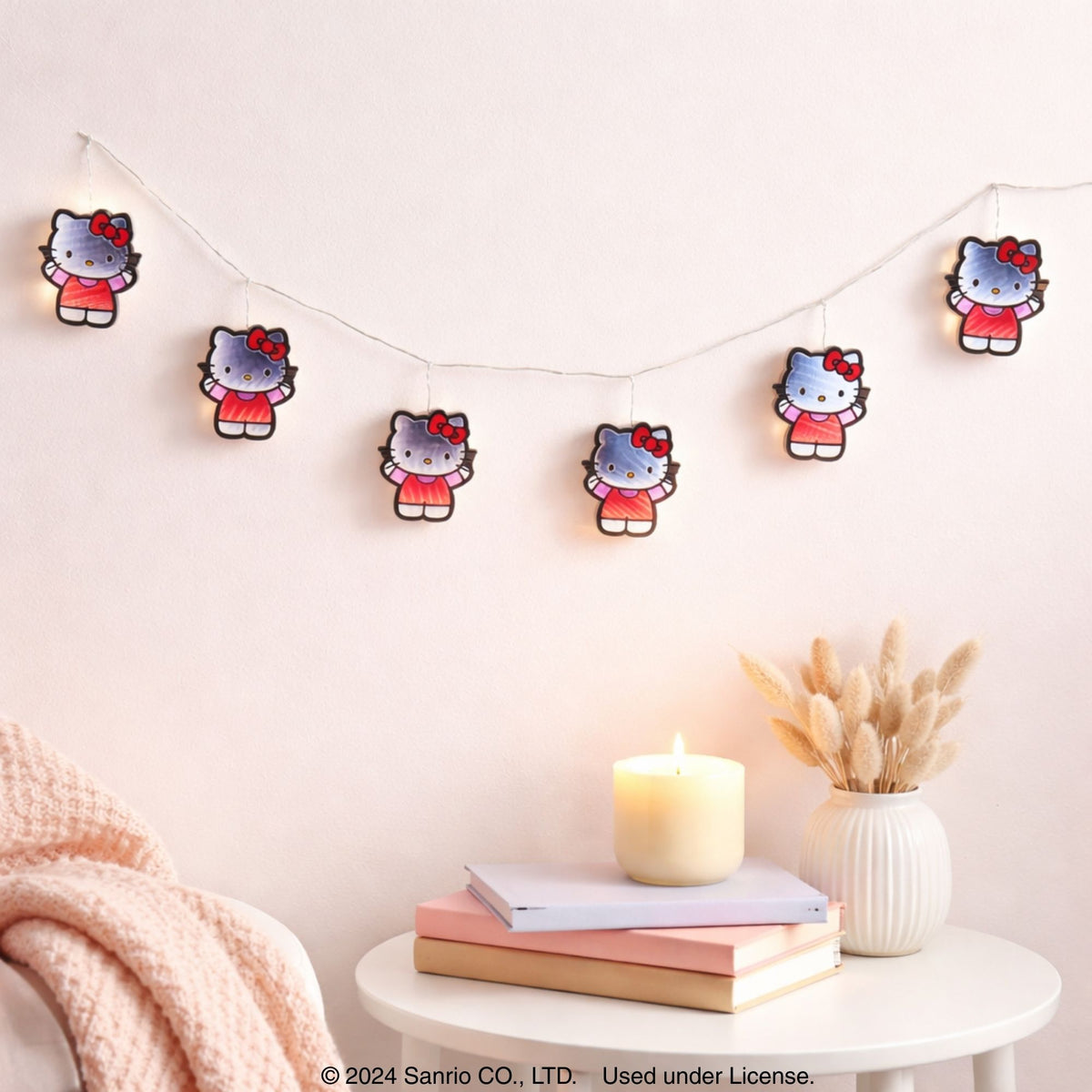 Hello Kitty®️ Garland Ekkolight 6'L