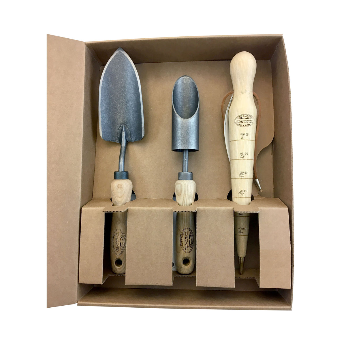 DeWit Tool Gift Set - 3 Piece Bulb Planting -Ship Only