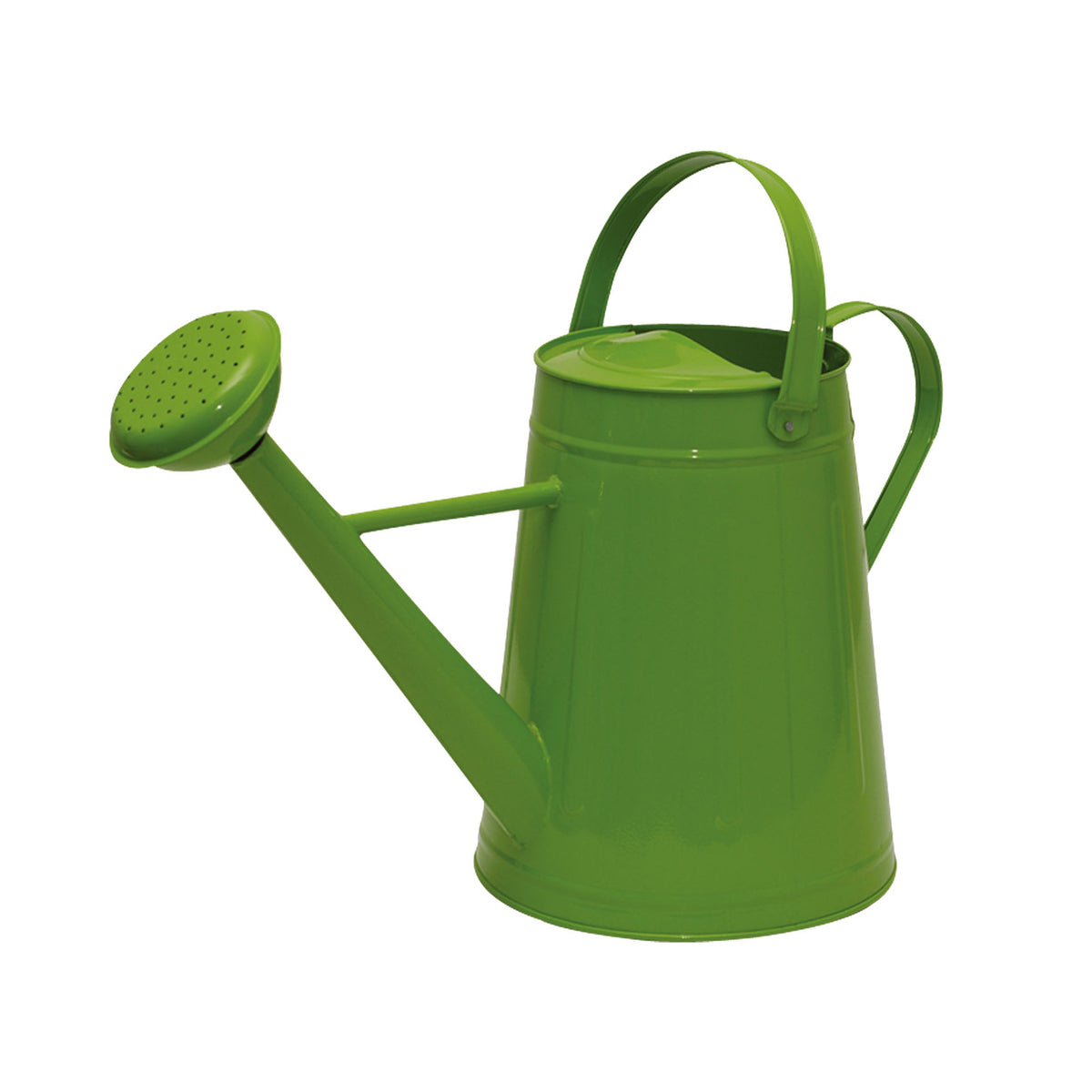 2.1 gal Green Metal Watering Can -Ship Only