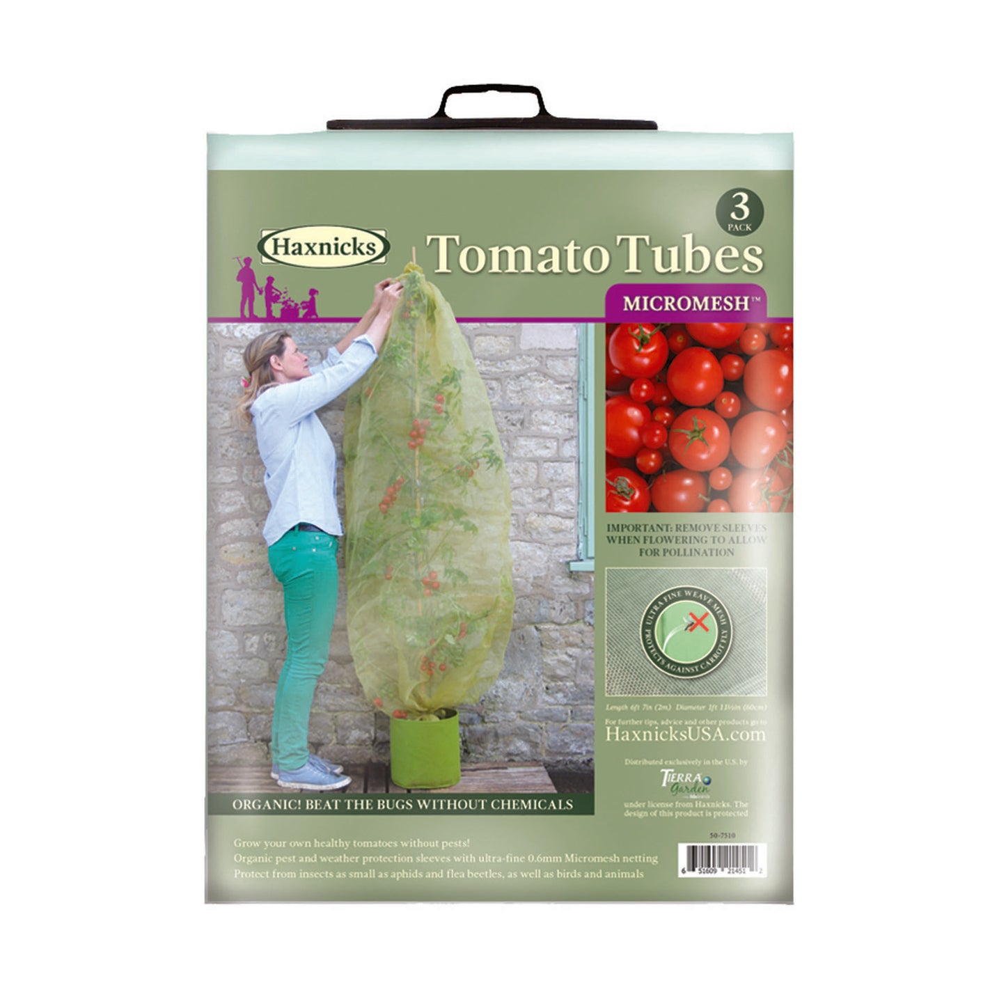 Micromesh Tomato Tube 3pk -Ship Only