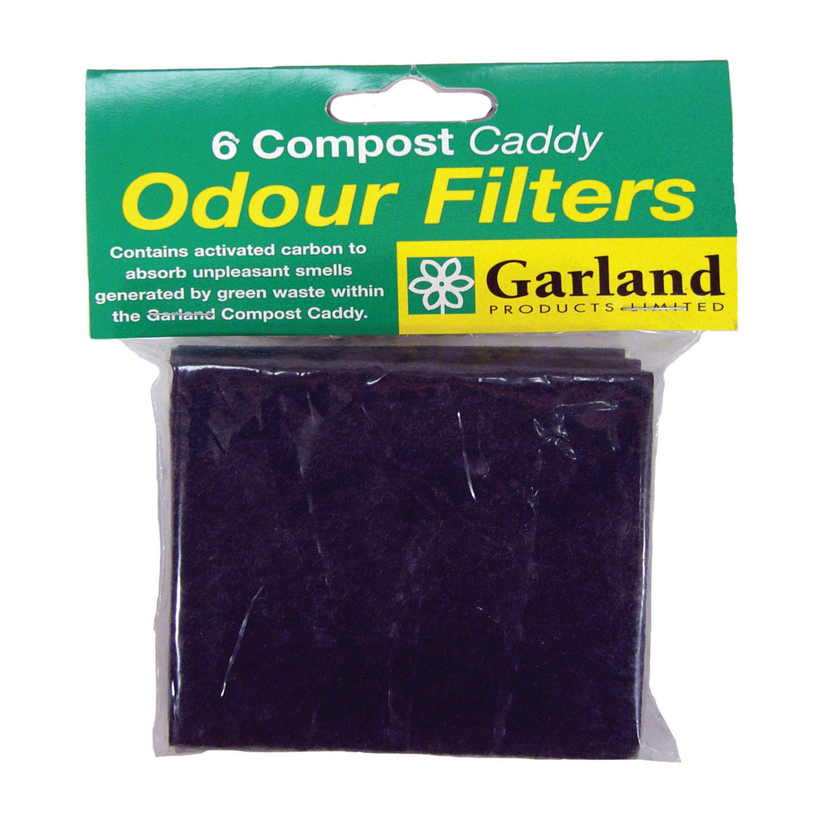 Odor Filters for Compost Caddy 6pk -Ship Only