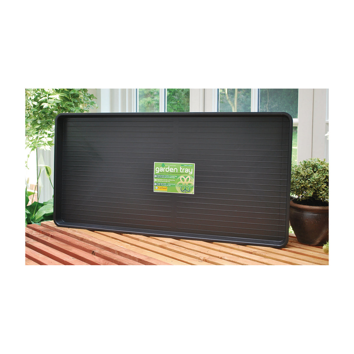Black Giant Garden Tray -Ship Only