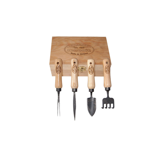 DeWit Bonsai Tool Kit in Wooden Box -Ship Only