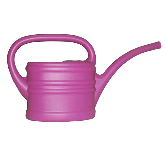 1 pt Pink Plastic Watering Can -Ship Only