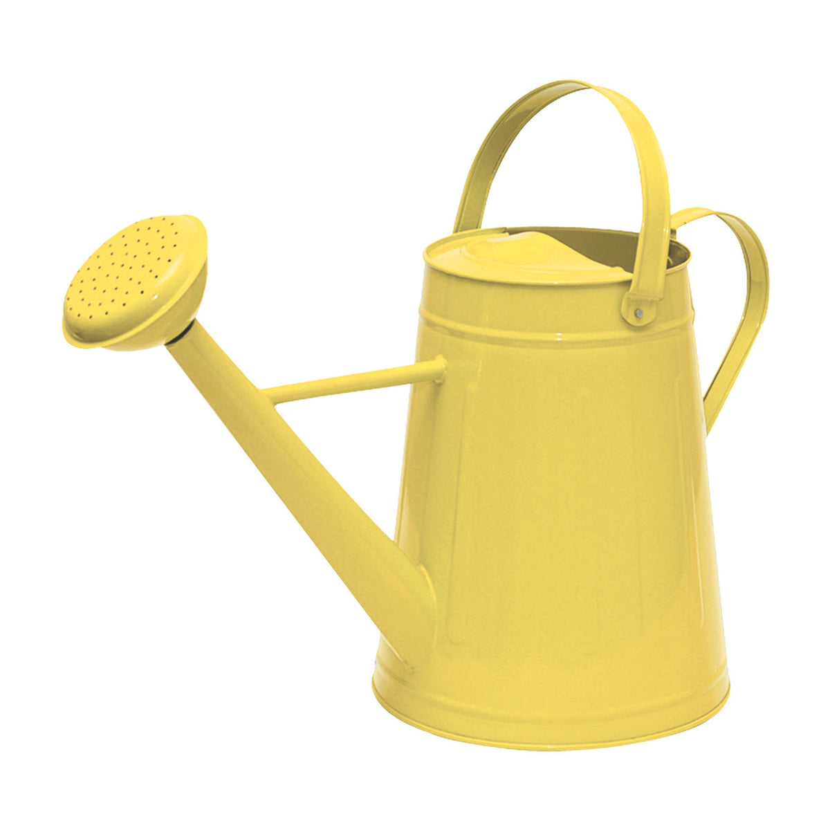 1.2 gal Yellow Metal Watering Can -Ship Only