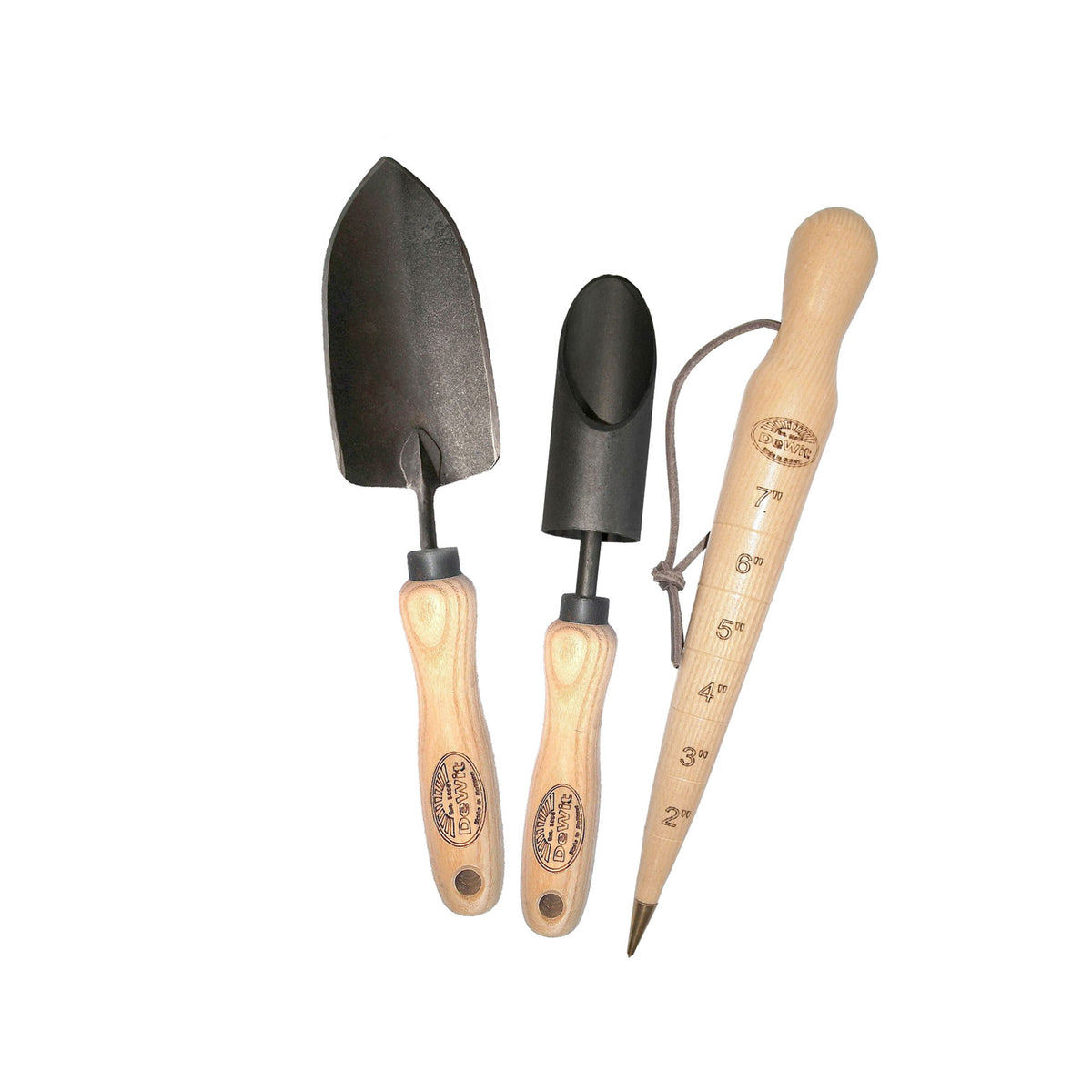 DeWit Tool Gift Set - 3 Piece Bulb Planting -Ship Only