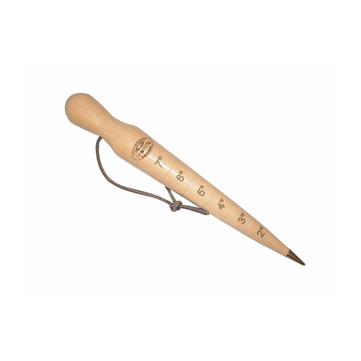 DeWit Dibber - Wooden with Brass Tip -Ship Only