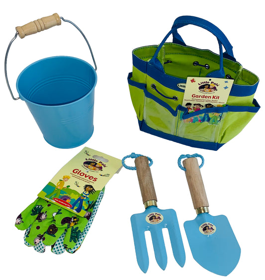 Little Pals Blue Junior Garden Kit -Ship Only
