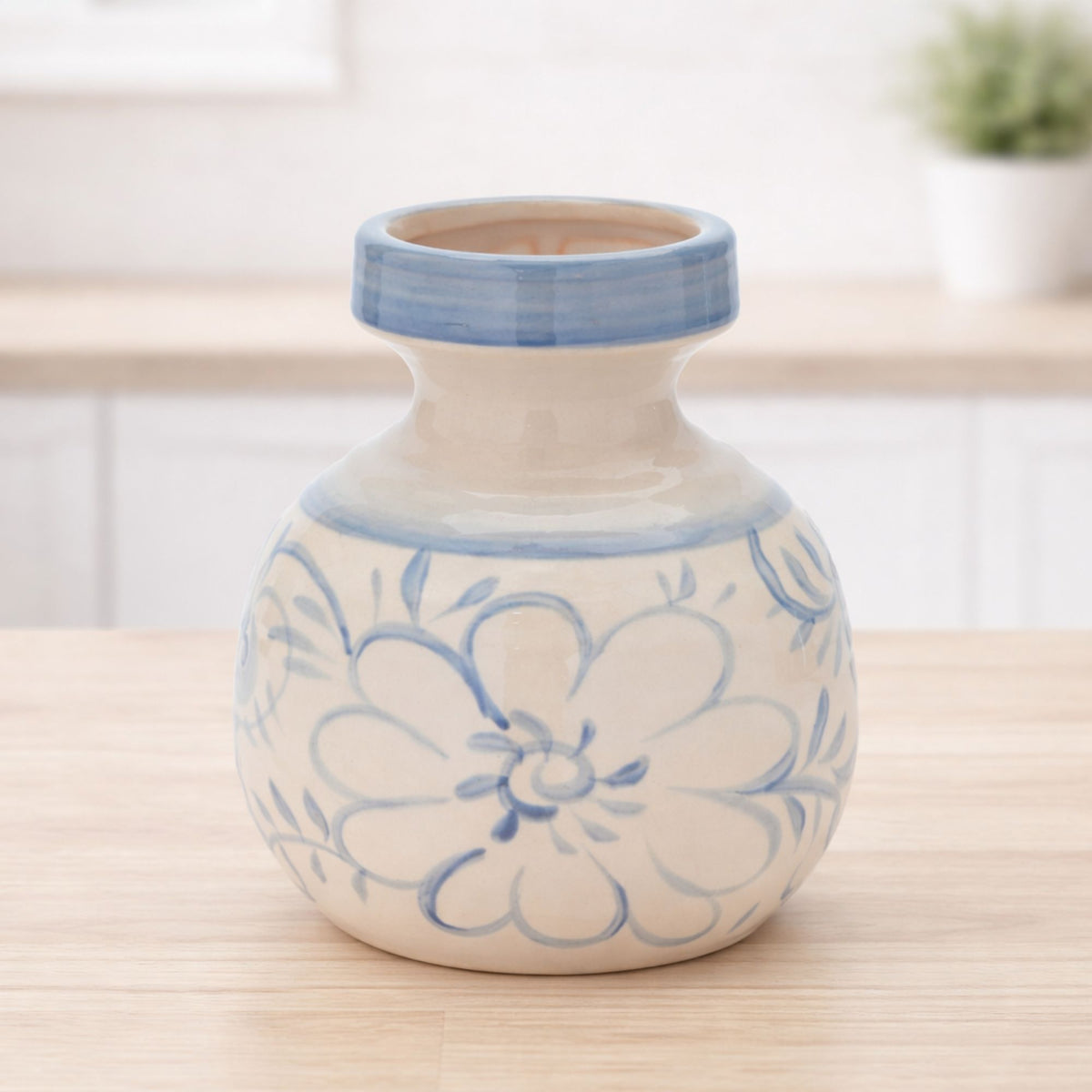 Vase 7”H Stoneware -Ship Only
