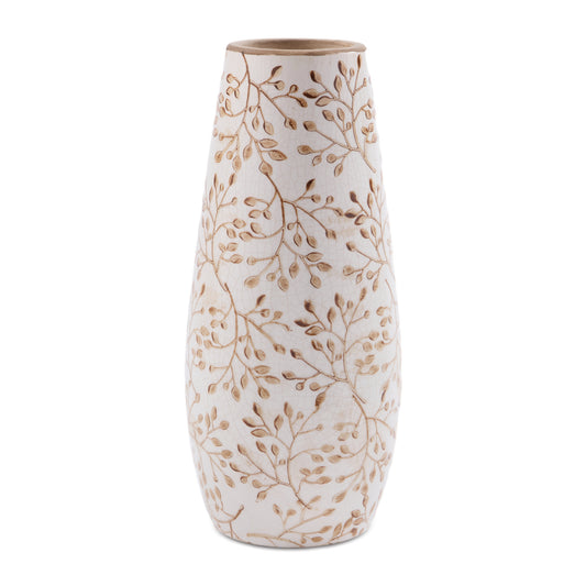 Vase 12.5”H Ceramic -Ship Only
