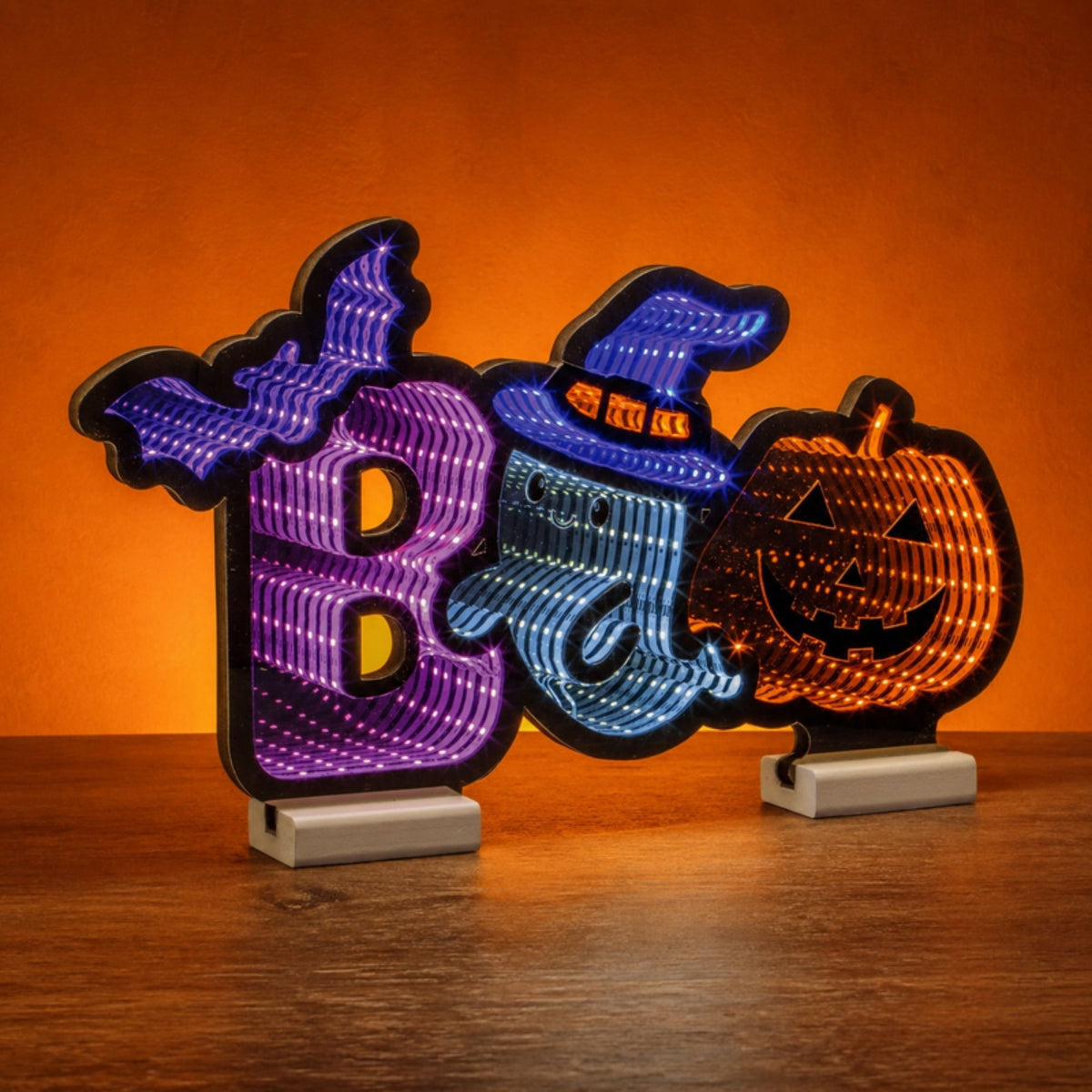 Halloween Boo Ekkolight 17"L -Ship Only