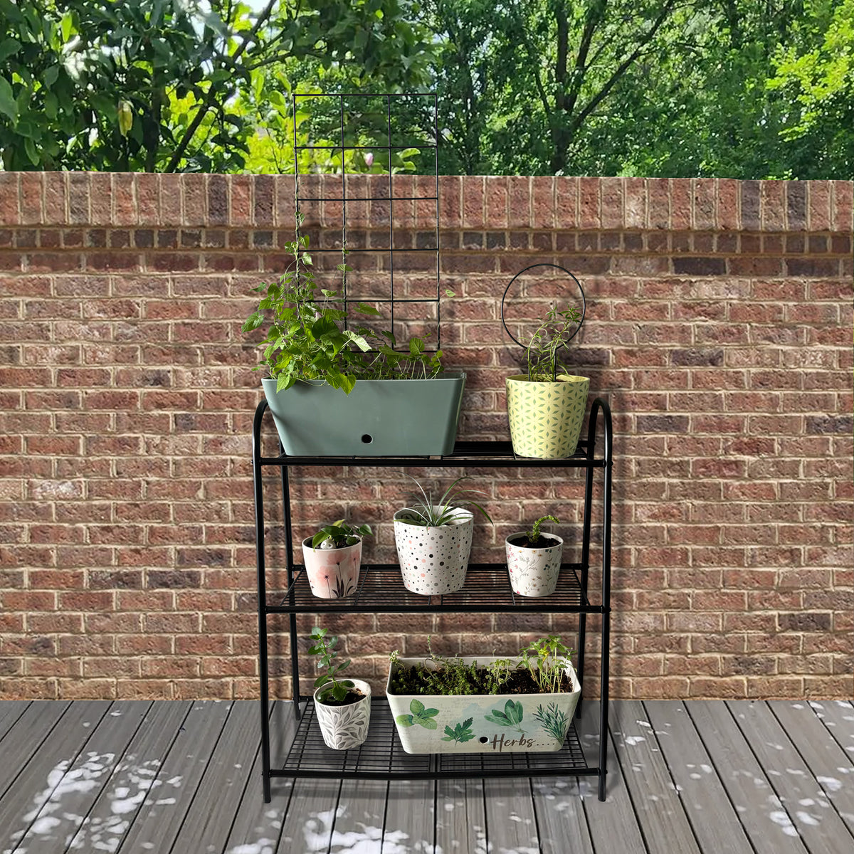 Balcony Plant Stand -Ship Only