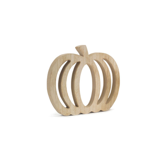 Wood Pumpkin Cut-Out (Set of 6) -Ship Only