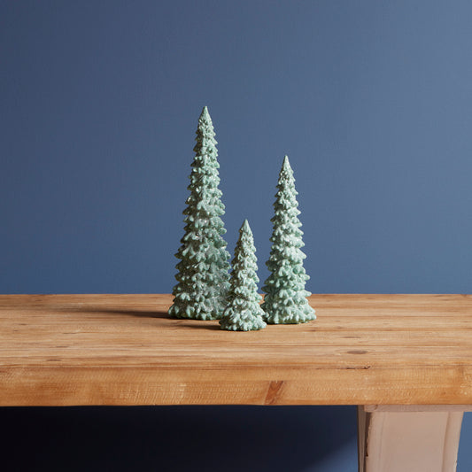 Glittered Holiday Tree (Set of 6) -Ship Only