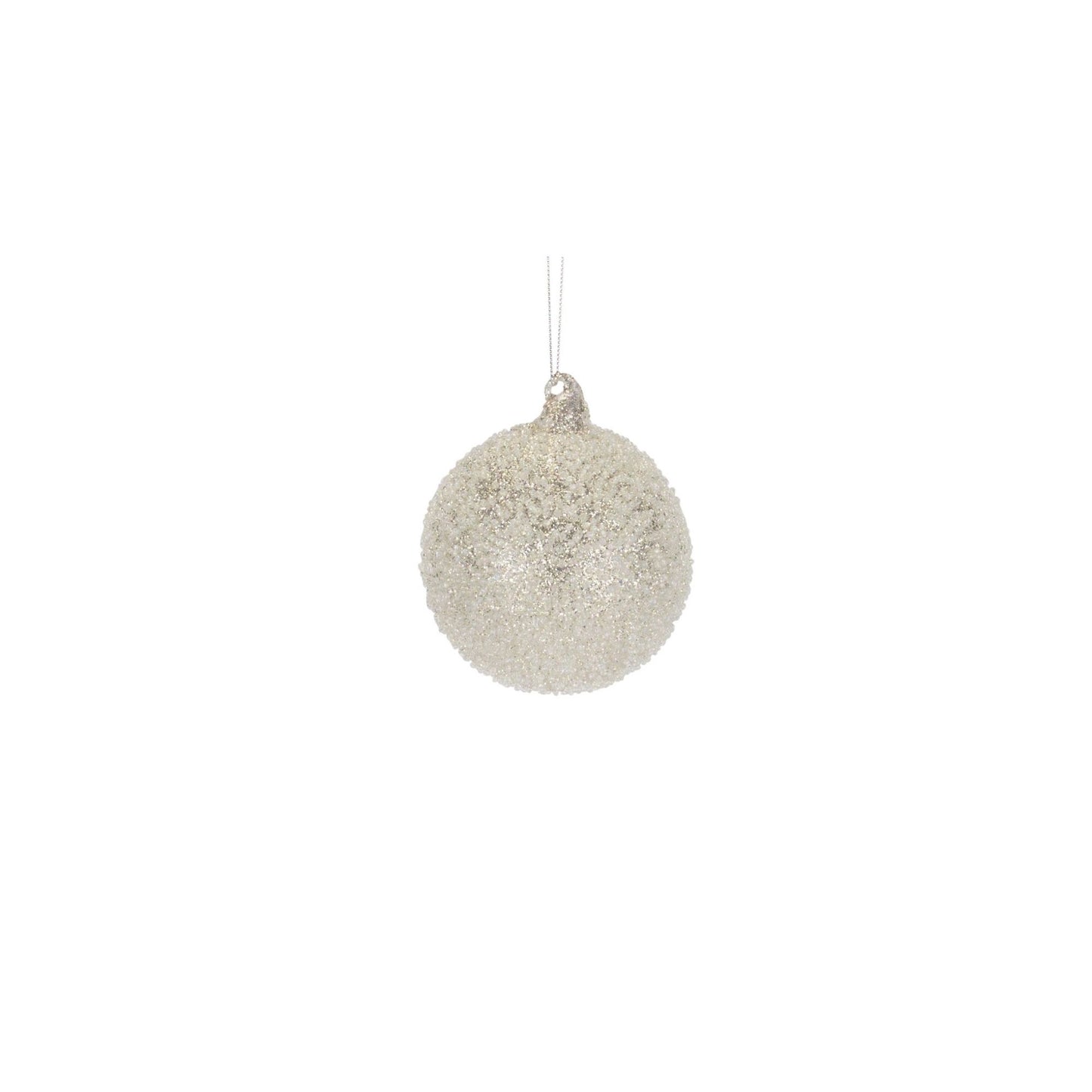 Beaded Glass Tree Ornament (Set of 6) -Ship Only