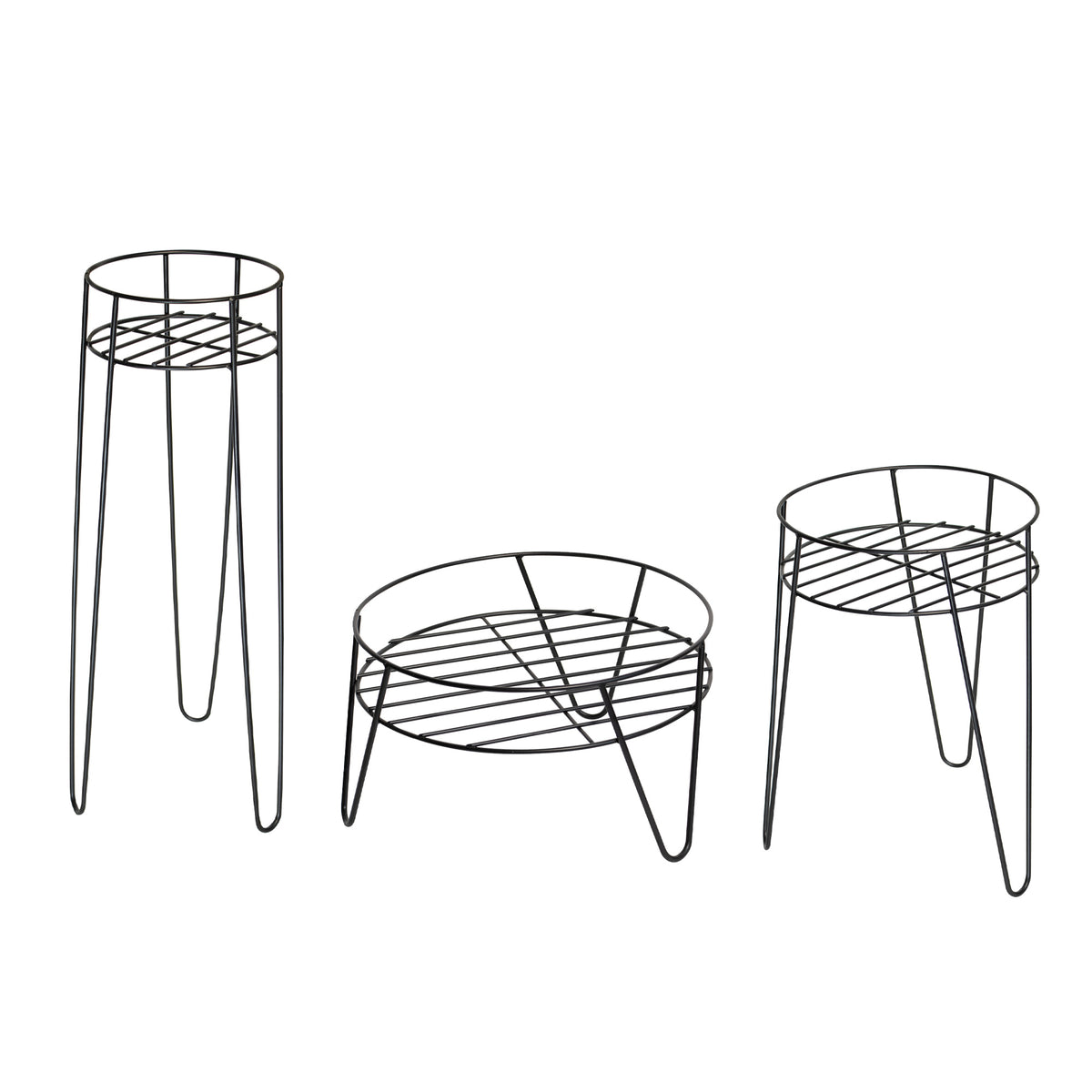 Short Metal Plant Stand -Ship Only