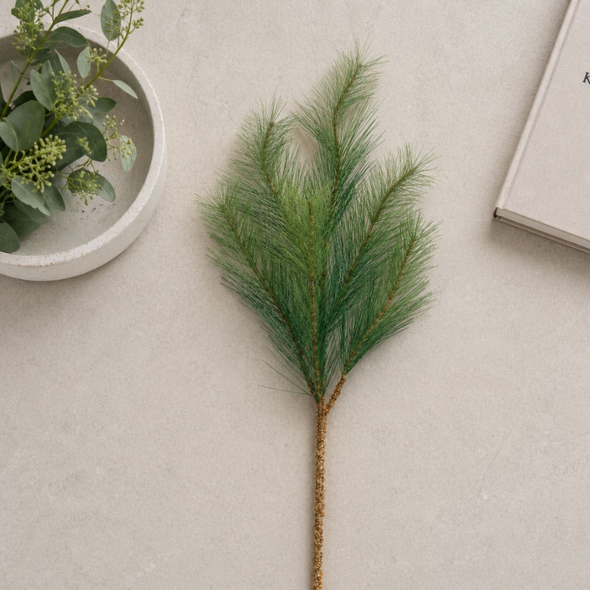 Long Needle Pine Spray (Set of 6) -Ship Only