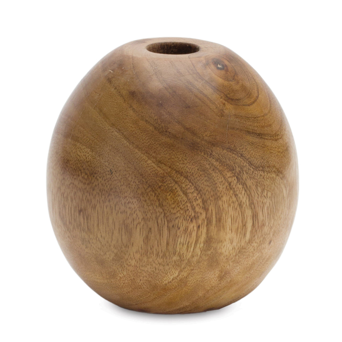 Natural Wood Bud Vase (Set of 3) -Ship Only