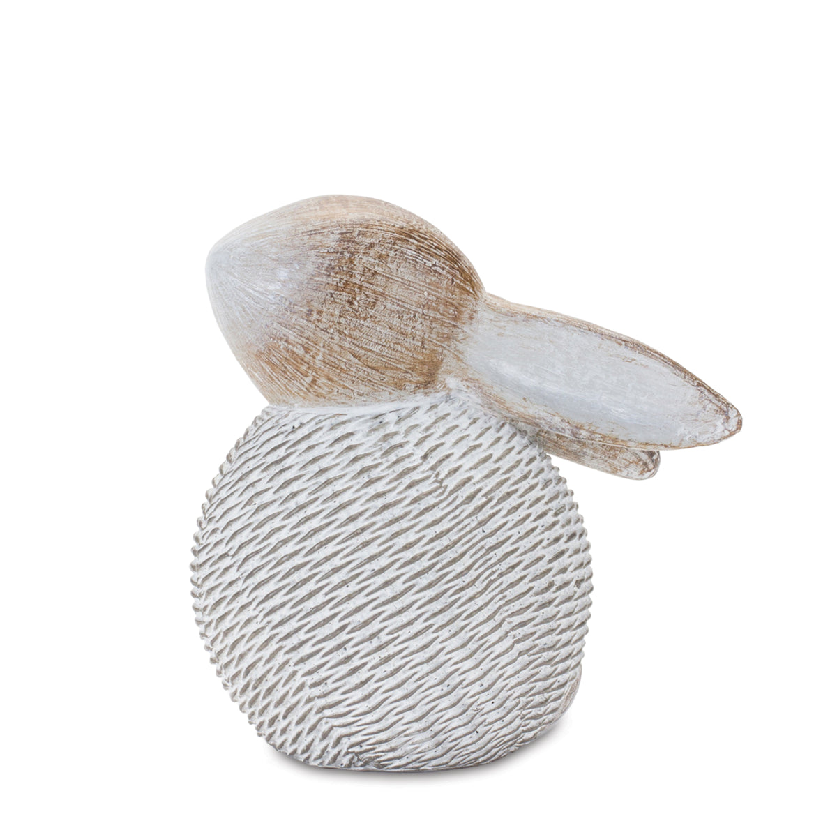 Wicker Bunny Figurine (Set of 2) -Ship Only