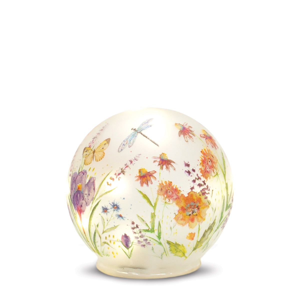 LED Floral Dragonfly Orb (Set of 3) -Ship Only