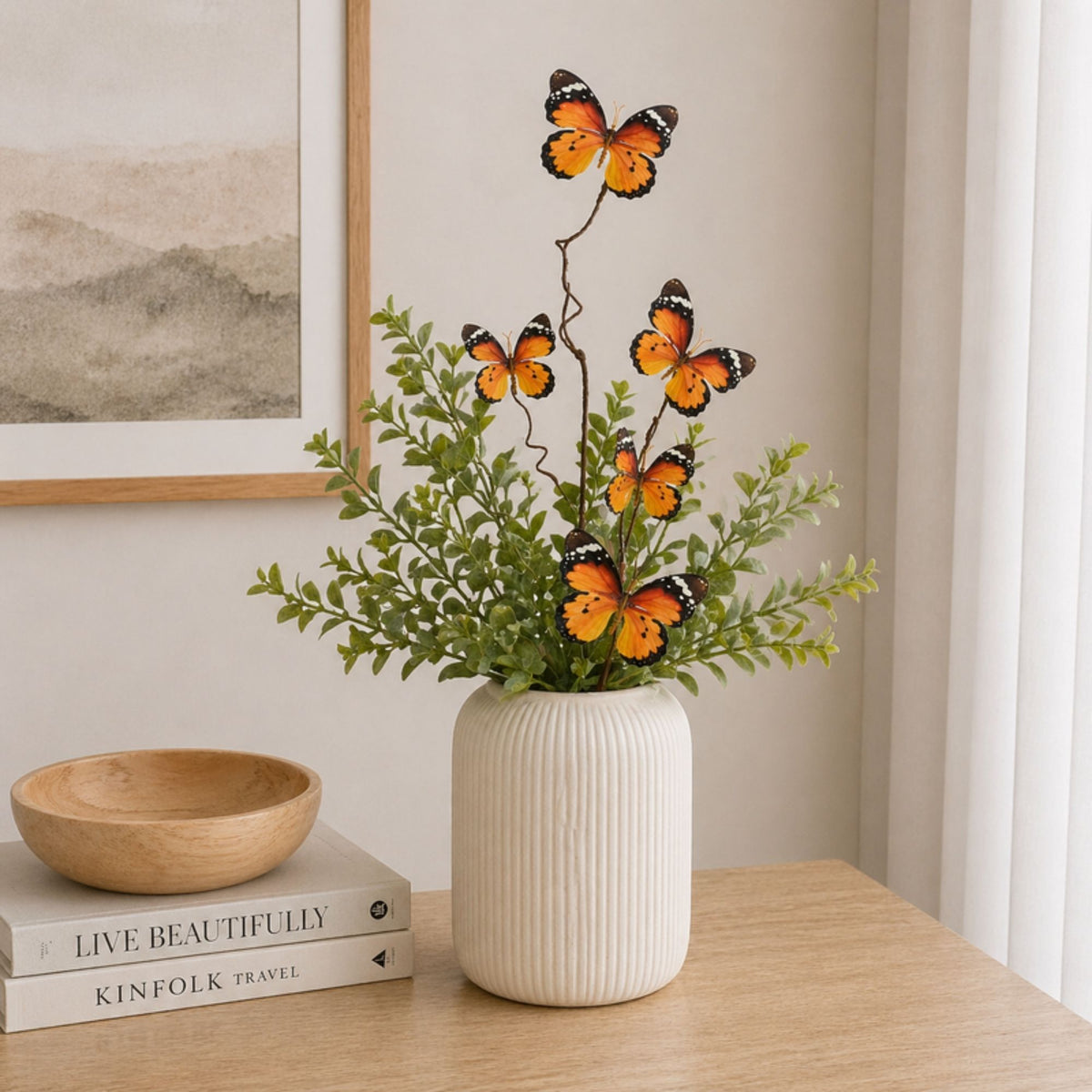 Butterfly Twig Spray (Set of 6) -Ship Only