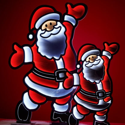 Santa Ekkolight 47"H